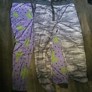 2 Mens pajama pants